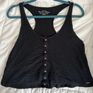 Hollister black tank - size small